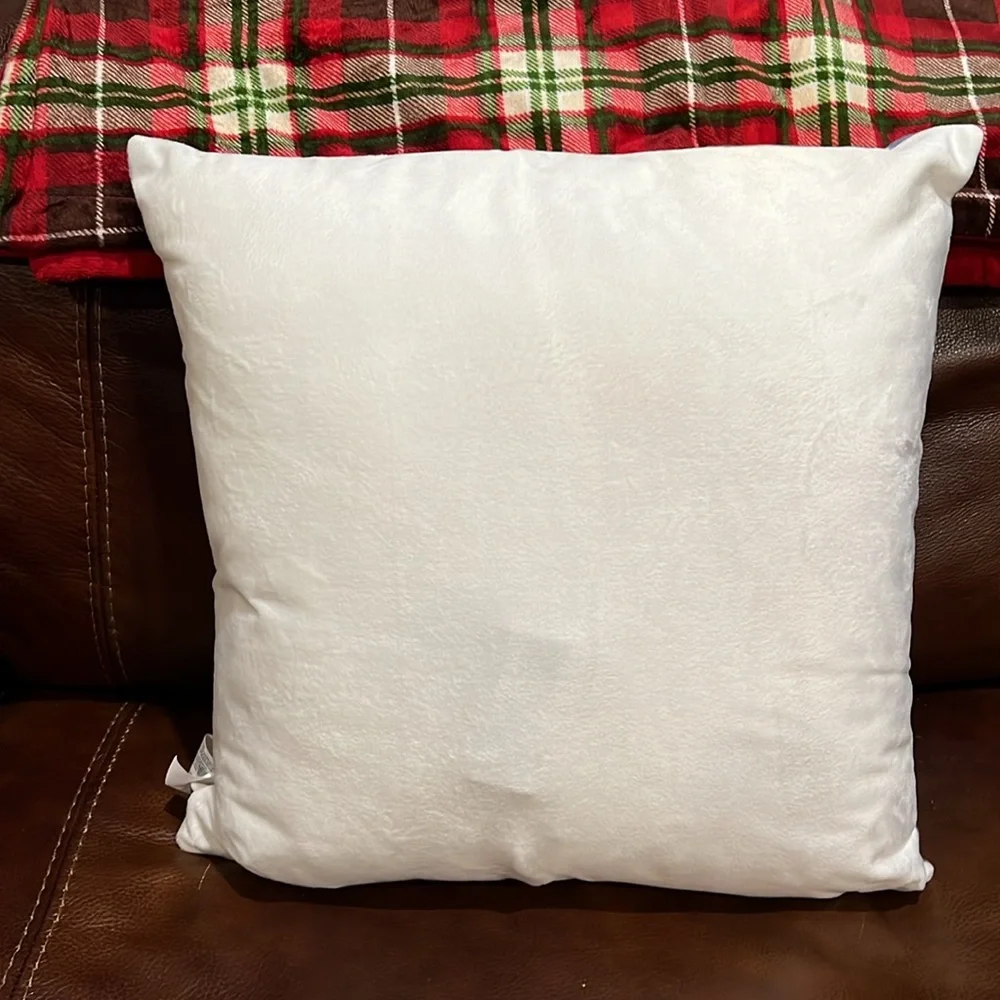 Adorable Santa pillow with actual lights. EUC